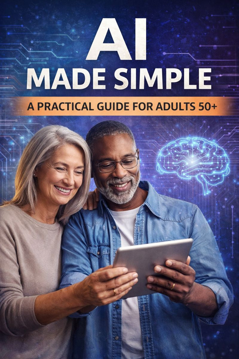 AI Made Simple: A Practical Guide for Adults 50+