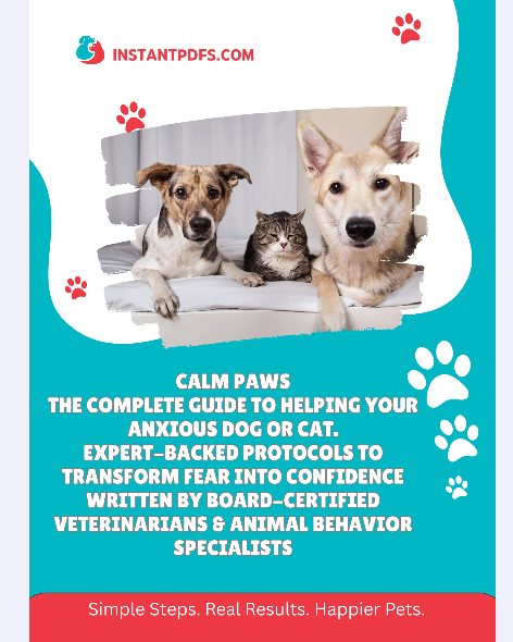 Calm Paws: The Complete Pet Anxiety Solution Guide